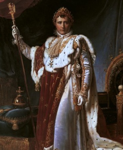 戴冠式（1805年）のナポレオン
