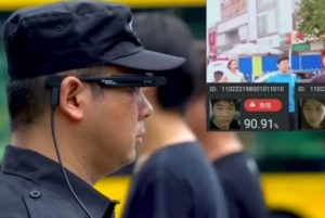 中国警察の「顔認識メガネ」